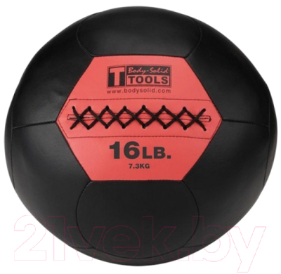 

Медицинбол Body-Solid, Wall Ball 7.3кг / BSTSMB16