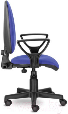 Кресло офисное Brabix Prestige Ergo MG-311 / 531876 (черный/синий С-14)