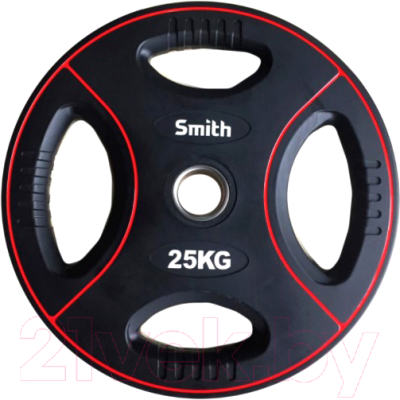 

Диск для штанги Smith Strength, Черный, PUWP12
