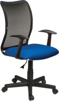 Кресло офисное Brabix Spring MG-307 / 531404 (синий/черный TW) - 