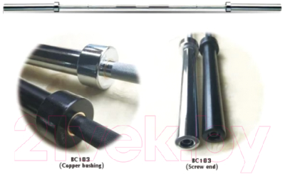 

Гриф для штанги Smith Strength, Серебристый, BC103