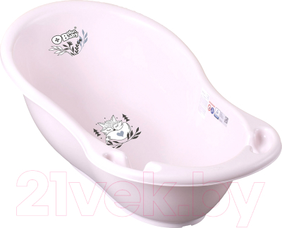 Ванночка детская Tega Lis / PB-LIS-004-130 (светло-розовый)