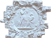 Декоративный камень Polinka Декор Фермер белый (200x170x20) - 