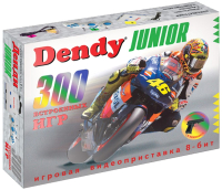 Игровая приставка Dendy Junior 300 игр + световой пистолет - 