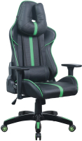 Кресло геймерское Brabix GT Carbon GM-120 / 531929 (черный/зеленый) - 