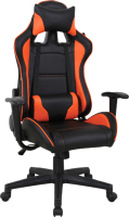 Кресло геймерское Brabix GT Racer GM-100 / 531925 (черный/оранжевый) - 