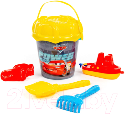 Набор игрушек для песочницы Полесье Disney Тачки №26 / 67265
