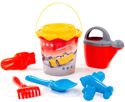 Набор игрушек для песочницы Полесье Disney Тачки №20 / 65490