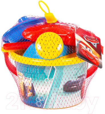 Набор игрушек для песочницы Полесье Disney Тачки №12 / 66824