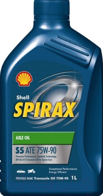 Трансмиссионное масло Shell Spirax S5 ATE 75W90 (1л)