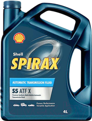 Трансмиссионное масло Shell Spirax S5 ATF X (4л)