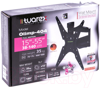 Кронштейн для телевизора Tuarex Olimp-404 (черный)