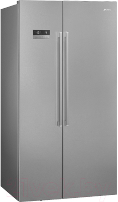 Холодильник с морозильником Smeg SBS63XDF