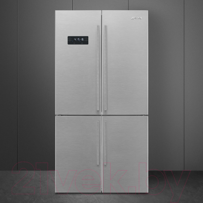 Холодильник с морозильником Smeg FQ60XDAIF