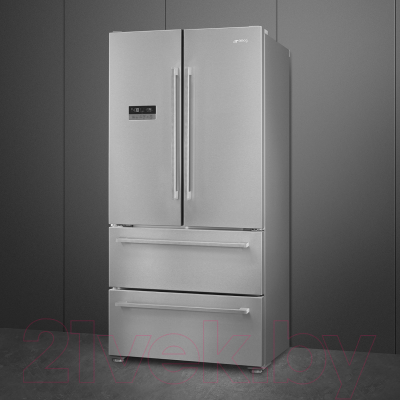 Холодильник с морозильником Smeg FQ55FXDF