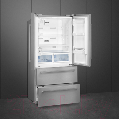 Холодильник с морозильником Smeg FQ55FXDF