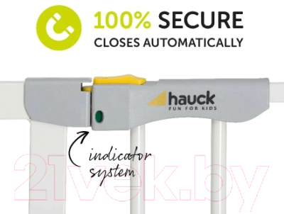 Ворота безопасности для детей Hauck Autoclose'n Stop 2 / 597347 (White)