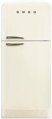 

Холодильник с морозильником Smeg, Кремовый, FAB50RCRB5
