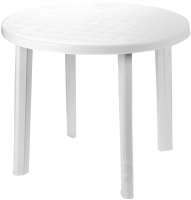 Стол пластиковый Ipae Progarden Tondo / TON036BI (белый) - 