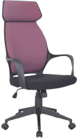 Кресло офисное Brabix Premium Galaxy EX-519 / 531570 (черный/терракотовый) - 