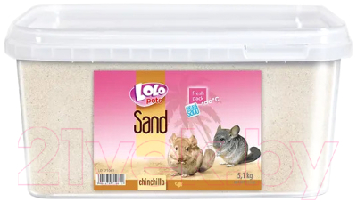 Песок для грызунов Lolo Pets LO / 71061 (5.1кг)