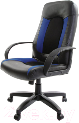 Кресло офисное Brabix Strike EX-525 / 531380 (черный/синий TW)