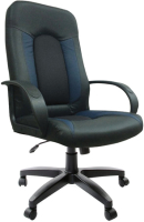 Кресло офисное Brabix Strike EX-525 / 531378 (черный/синий/серый TW) - 