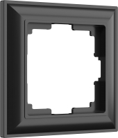 Рамка для выключателя Werkel W0012208 / a051022 (черный матовый) - 