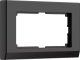 Рамка для выключателя Werkel W0081808 / a050921 (черный) - 