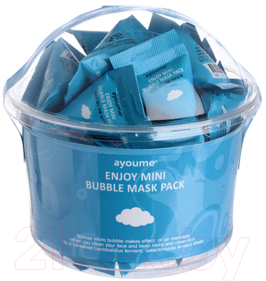 

Набор масок для лица Ayoume, Enjoy Mini Bubble Mask Pack