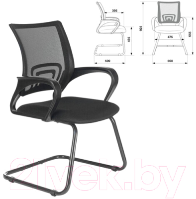 Купить Стул офисный Brabix Fly CF-100 / 532087 в Витебске