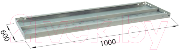 Комплект полок для корпусной мебели Brabix Ms/ms Kd 100x60 / 291125