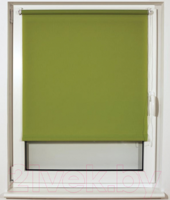 Рулонная штора Brabix 40x175 / 605969 (зелёный S-32)