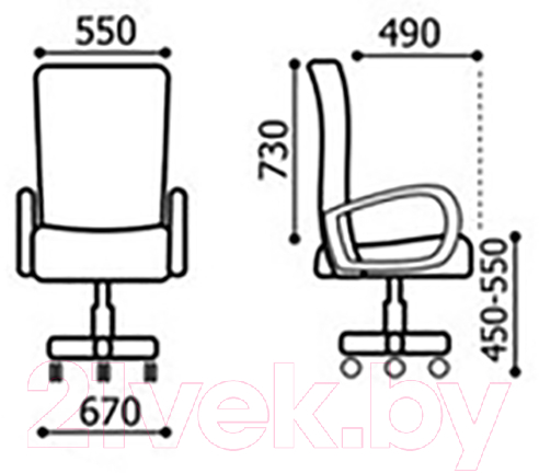 Кресло офисное Brabix Classic EX-685 / 532022 (черный С-11)