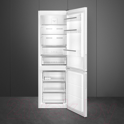 Холодильник с морозильником Smeg FC20EN1W