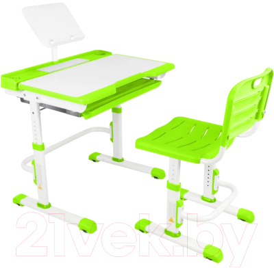 

Парта+стул Капризун, T7-green