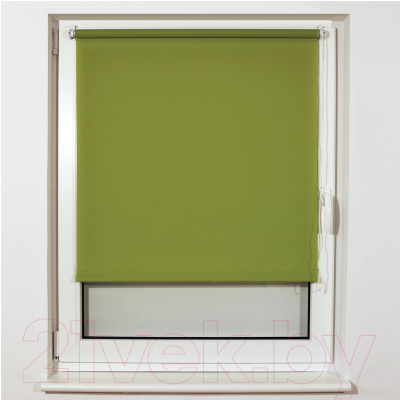 Рулонная штора Brabix 60x175 / 605984 (зелёный S-32)