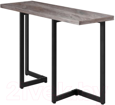 Обеденный стол Millwood Арлен 3 147x38-76x76 (сосна пасадена/металл черный)