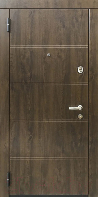 Входная дверь МагнаБел 09 (81x200, левая)
