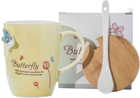 

Кружка с ложкой MONAMI, MUG-29