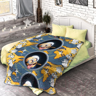 

Покрывало Непоседа, Миньоны. Иллюминатор / 668860