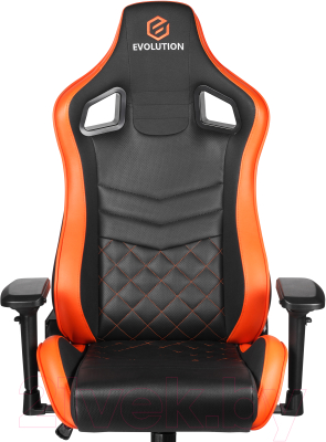 Кресло геймерское Evolution Avatar (черный/оранжевый)