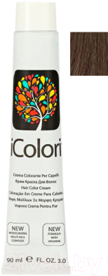 Крем-краска для волос Kaypro iColori 6.1 (темный блондин пепельный)