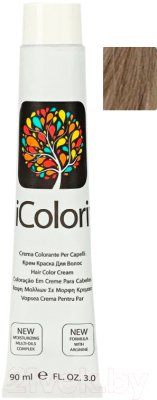Крем-краска для волос Kaypro iColori 8.1 (светлый блондин пепельный)