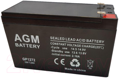 

Батарея для ИБП AGM Battery, GP-1272 F1