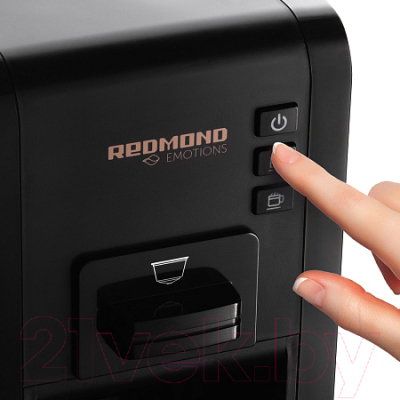 Капсульная кофеварка Redmond RCM-1527 (черный)