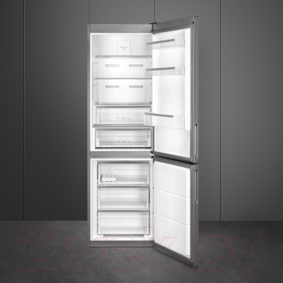 Холодильник с морозильником Smeg FC20EN1X