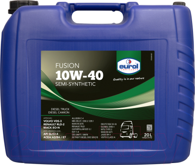 

Моторное масло Eurol, Fusion 10W40 / E100113-20L
