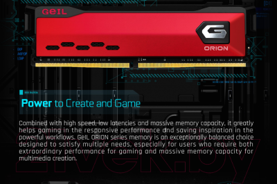 Оперативная память DDR4 GeIL GOG48GB3000C16ASC