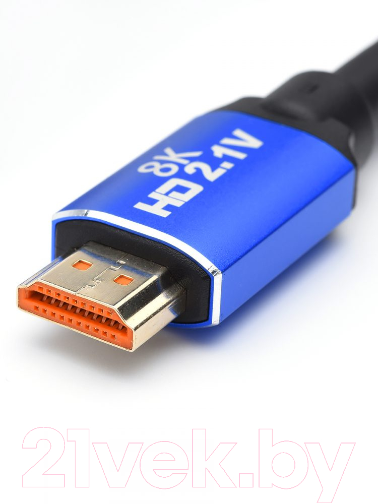 Кабель ATcom AT8887 HDMI High Speed VER 2.1 (3м, Metal Gold)